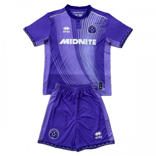 Fußball Trikot Sheffield United Ausweich 2025-26 - Kinder Fußball Trikot Sheffield United Ausweich 2025-26 - Kinder
