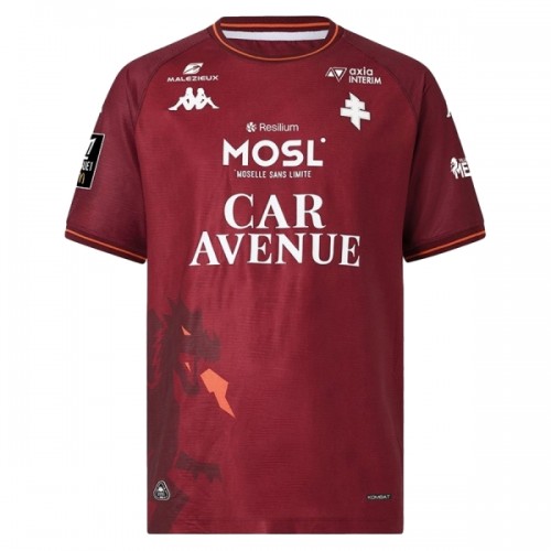 Fußball Trikot FC Metz Heim 2025-26 Fußball Trikot FC Metz Heim 2025-26