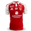 Fußball Trikot Stade Brestois Heim 2025-26 Fußball Trikot Stade Brestois Heim 2025-26