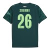Fußball Trikot Manchester City Savinho 26 Vierte EA Sport 2025-26 Fußball Trikot Manchester City Savinho 26 Vierte EA Sport 2025-26