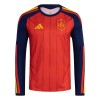 Fußball Trikot Spanien Heim Langärmlig WM 2026