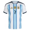 Fußball Trikot Argentinien De Paul 7 Heim WM 2026