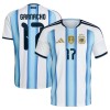 Fußball Trikot Argentinien Garnacho 17 Heim WM 2026