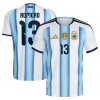 Fußball Trikot Argentinien Romero 13 Heim WM 2026