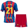 Fußball Trikot FC Barcelona F. De Jong 21 Vierte 2025-26 - Kinder