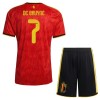 Fußball Trikot Belgien De Bruyne 7 Heim WM 2026 - Kinder