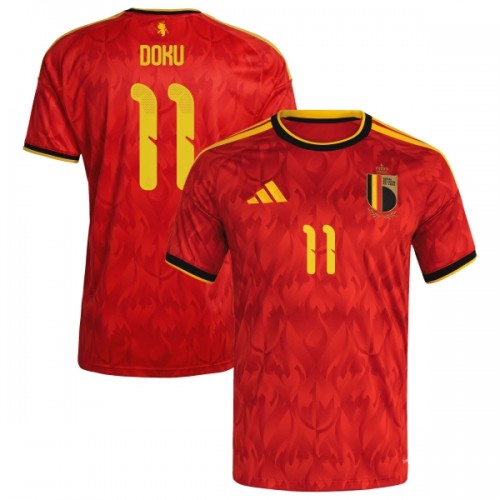 Fußball Trikot Belgien Doku 11 Heim WM 2026 Fußball Trikot Belgien Doku 11 Heim WM 2026