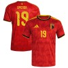 Fußball Trikot Belgien Openda 19 Heim WM 2026