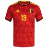Fußball Trikot Belgien Openda 19 Heim WM 2026