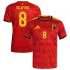 Fußball Trikot Belgien Tielemans 8 Heim WM 2026