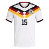 Fußball Trikot Deutschland N. Schlotterbeck 15 Heim WM 2026