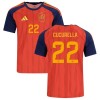Fußball Trikot Spanien Cucurella 22 Heim WM 2026 Fußball Trikot Spanien Cucurella 22 Heim WM 2026