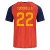 Fußball Trikot Spanien Cucurella 22 Heim WM 2026