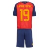 Fußball Trikot Spanien Lamine Yamal 19 Heim WM 2026 - Kinder