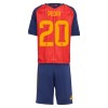 Fußball Trikot Spanien Pedri 20 Heim WM 2026 - Kinder