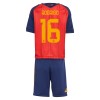 Fußball Trikot Spanien Rodrigo 16 Heim WM 2026 - Kinder
