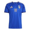 Fußball Trikot Italien Barella 18 Heim WM 2026