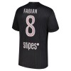 Fußball Trikot Paris Saint-Germain Fabian 8 Vierte Jordan 2025-26