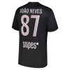 Fußball Trikot Paris Saint-Germain Joao Neves 87 Vierte Jordan 2025-26