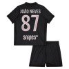 Fußball Trikot Paris Saint-Germain Joao Neves 87 Vierte Jordan 2025-26 - Kinder Fußball Trikot Paris Saint-Germain Joao Neves 87 Vierte Jordan 2025-26 - Kinder
