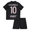 Fußball Trikot Paris Saint-Germain O. Dembele 10 Vierte Jordan 2025-26 - Kinder