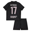 Fußball Trikot Paris Saint-Germain Vitinha 17 Vierte Jordan 2025-26 - Kinder Fußball Trikot Paris Saint-Germain Vitinha 17 Vierte Jordan 2025-26 - Kinder