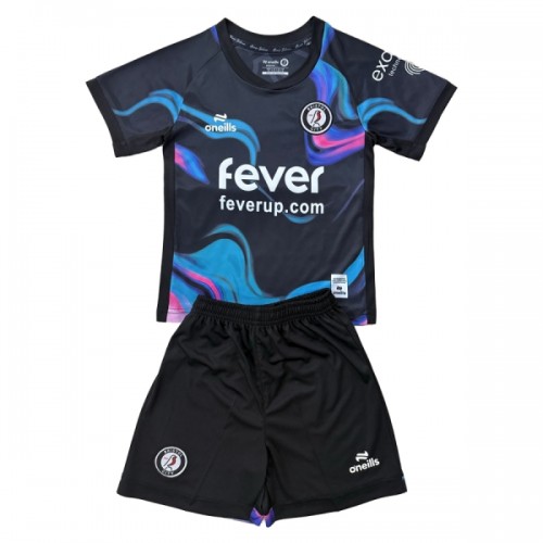 Fußball Trikot Bristol City Ausweich 2025-26 - Kinder Fußball Trikot Bristol City Ausweich 2025-26 - Kinder