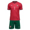 Fußball Trikot Portugal Ronaldo 7 Heim WM 2026 - Kinder