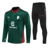 AC Mailand Training Sweatshirts Quarter-zip 2025-26 Grüne
