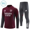 Arsenal Training Sweatshirts Quarter-zip 2025-26 Rote - Kinder