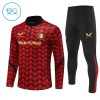 Feyenoord Rotterdam Rotterdam Training Sweatshirts Quarter-zip 2025-26 Rote - Kinder