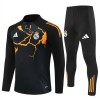 Real Madrid Training Sweatshirts Quarter-zip 2025-26 Schwarze