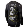 Fußball Trikot Paris Saint-Germain Hakimi 2 Night Edition Langärmlig 2025-26