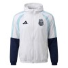 Argentinien Hooded Trainingsjacke 2026-27 Weiße