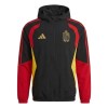 Belgien Hooded Trainingsjacke 2026-27 Schwarze