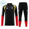 Deutschland Training Sweatshirts Quarter-zip 2026-27 Schwarze - Kinder