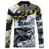 Real Madrid Marvel Training Sweatshirts Quarter-zip 2026-27 Schwarze