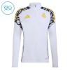 Real Madrid Training Sweatshirts Quarter-zip 2026-27 Weiße - Kinder