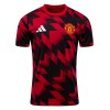 Fußball Trikot Manchester United Pre-Match 2025-26 Rote Fußball Trikot Manchester United Pre-Match 2025-26 Rote