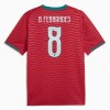 Fußball Trikot Portugal B. Fernandes 8 Heim WM 2026 Fußball Trikot Portugal B. Fernandes 8 Heim WM 2026