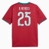 Fußball Trikot Portugal Nuno Mendes 25 Heim WM 2026 Fußball Trikot Portugal Nuno Mendes 25 Heim WM 2026