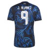 Fußball Trikot Argentinien J. Alvarez 9 Auswärts WM 2026