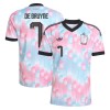 Fußball Trikot Belgien De Bruyne 7 Auswärts WM 2026