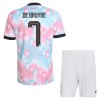 Fußball Trikot Belgien De Bruyne 7 Auswärts WM 2026 - Kinder Fußball Trikot Belgien De Bruyne 7 Auswärts WM 2026 - Kinder