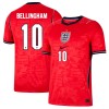 Fußball Trikot England Bellingham 10 Auswärts WM 2026