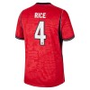 Fußball Trikot England Rice 4 Auswärts WM 2026 - Kinder