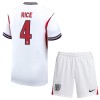Fußball Trikot England Rice 4 Heim WM 2026 - Kinder