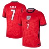 Fußball Trikot England Saka 7 Auswärts WM 2026