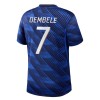 Fußball Trikot Frankreich O. Dembele 7 Heim WM 2026 - Kinder