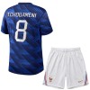 Fußball Trikot Frankreich Tchouameni 8 Heim WM 2026 - Kinder